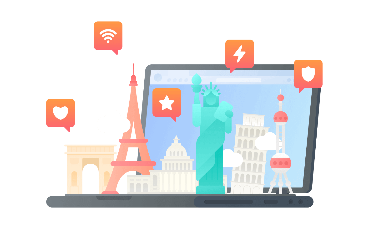 在中立区连接到中国的加速器 - 大陆VPN